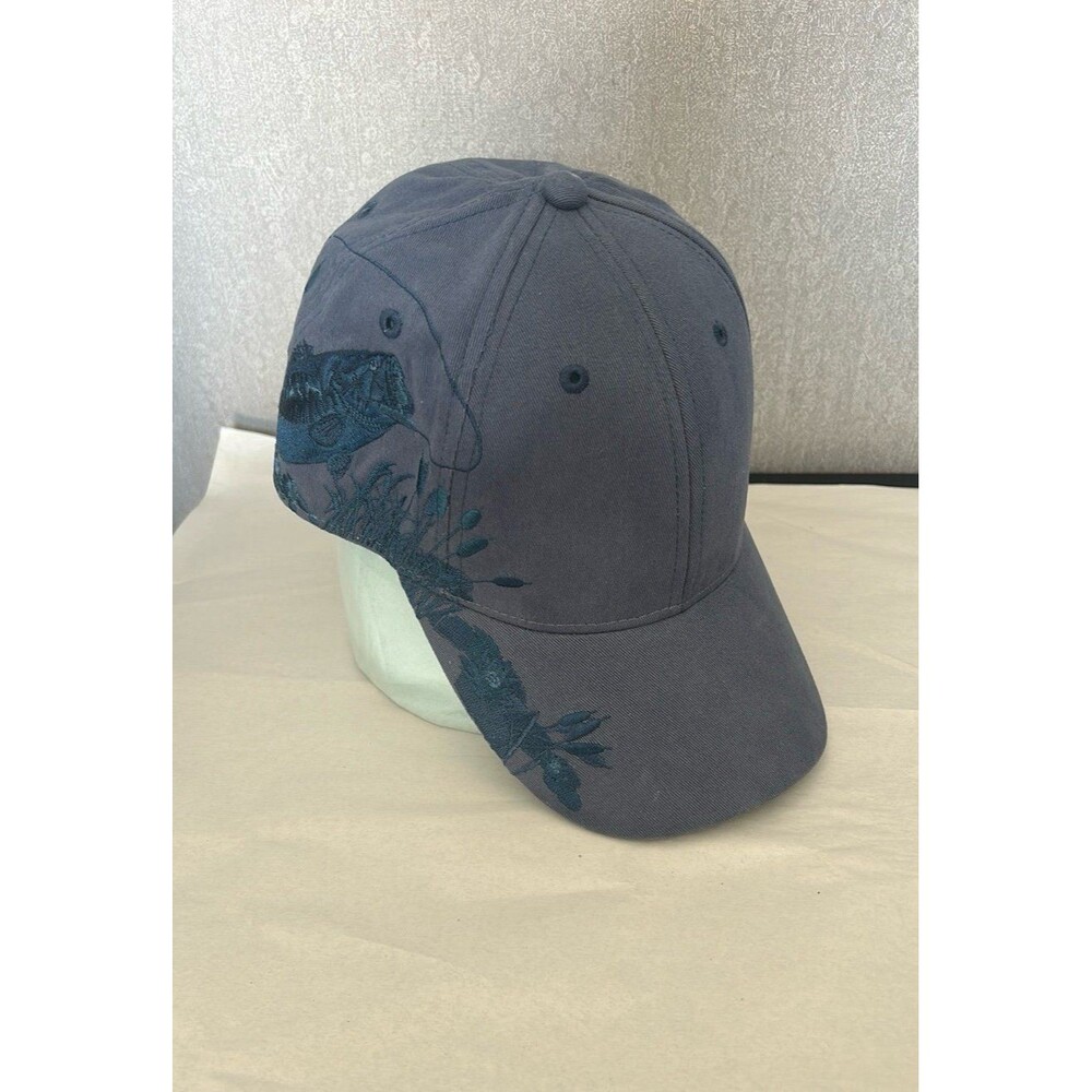Embroidered Dri Duck Wild Life Blue Baseball Cap